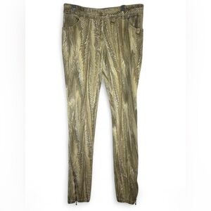 Stella McCartney Beige and White Patterned pants